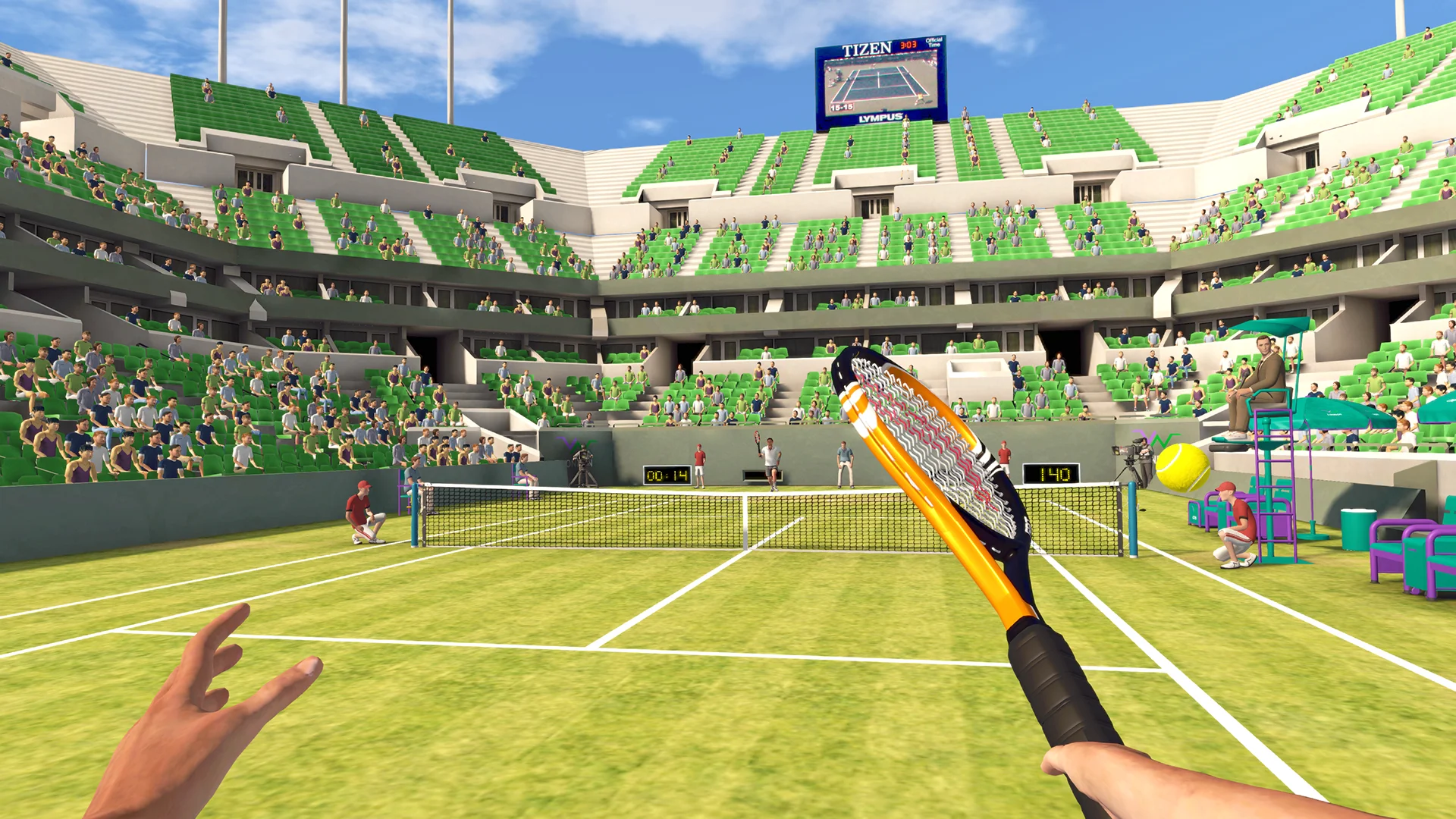 First Person Tennis - The Real Tennis Simulator screenshot 4