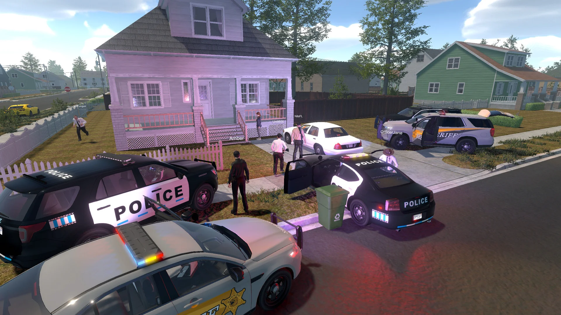 Flashing Lights - Police, Firefighting, Emergency Services (EMS) Simulator screenshot 1