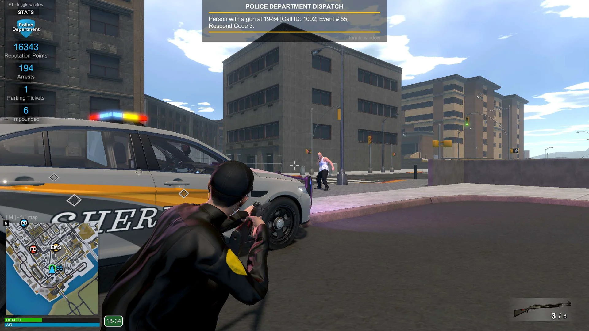 Flashing Lights - Police, Firefighting, Emergency Services (EMS) Simulator screenshot 10