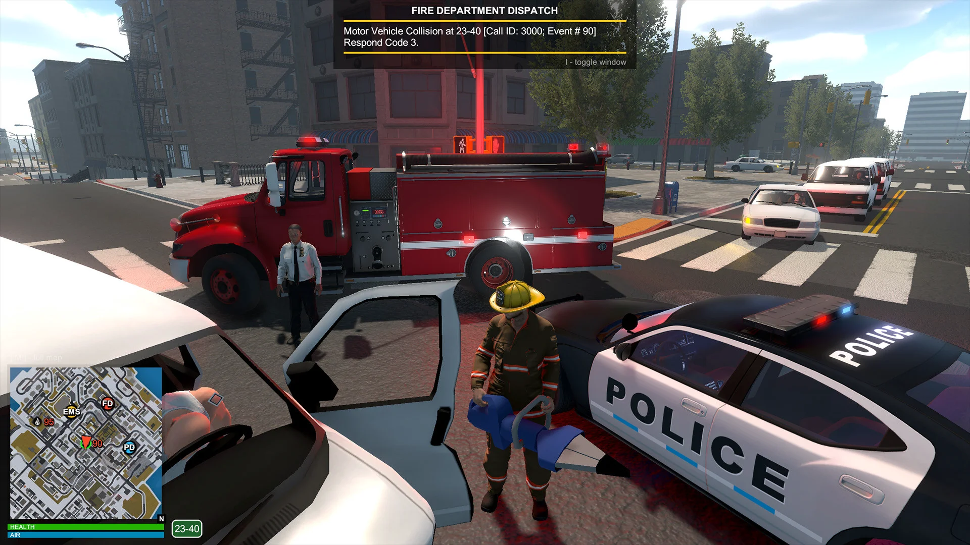 Flashing Lights - Police, Firefighting, Emergency Services (EMS) Simulator screenshot 20