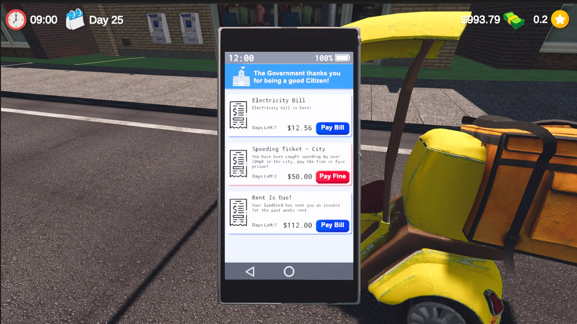 Food Delivery Simulator screenshot 8
