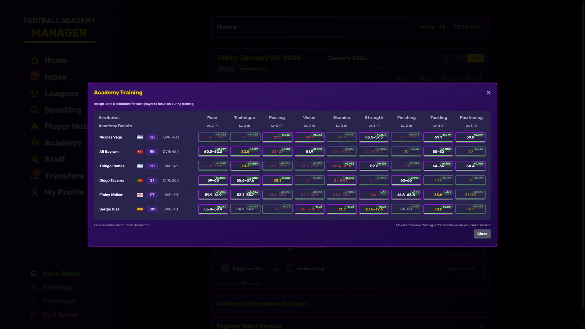 Football Academy Manager screenshot 4