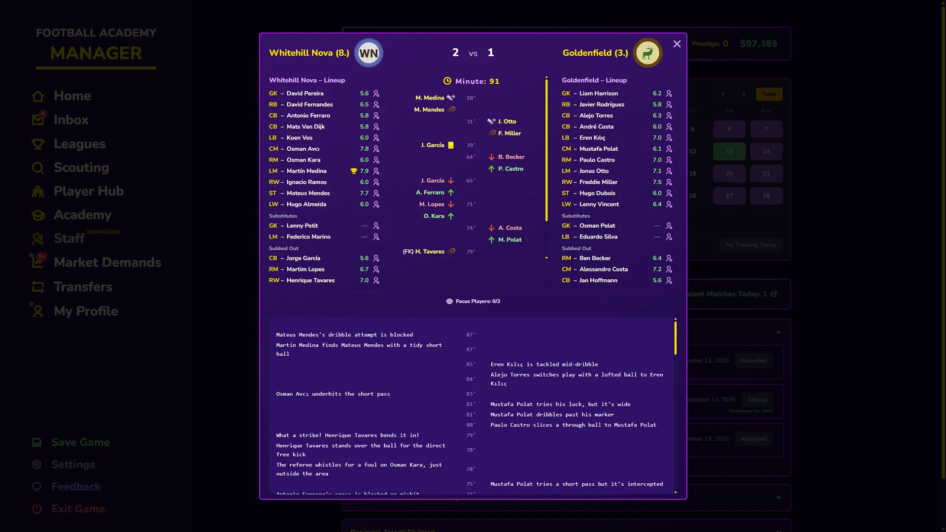 Football Academy Manager screenshot 5