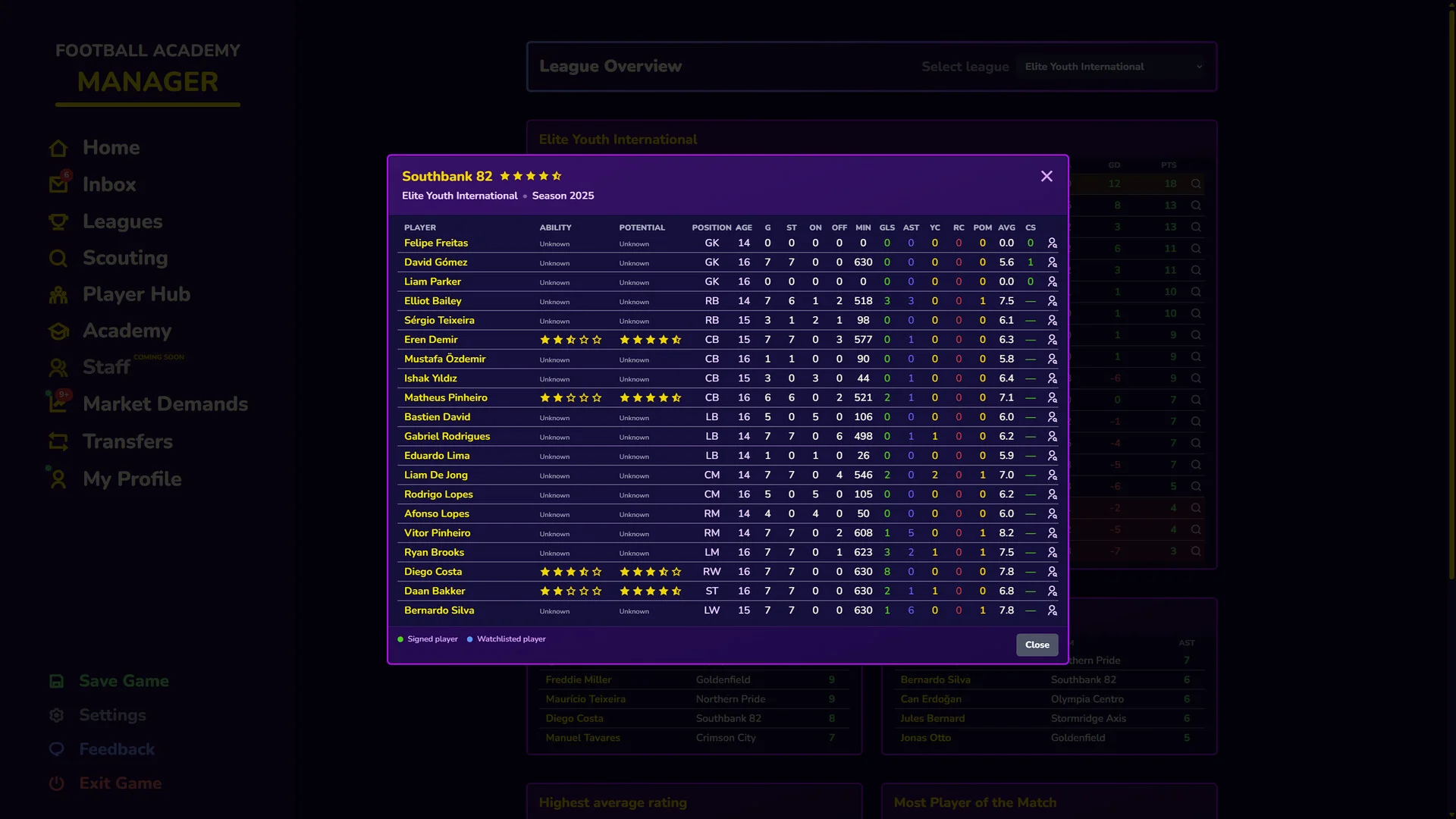 Football Academy Manager screenshot 6
