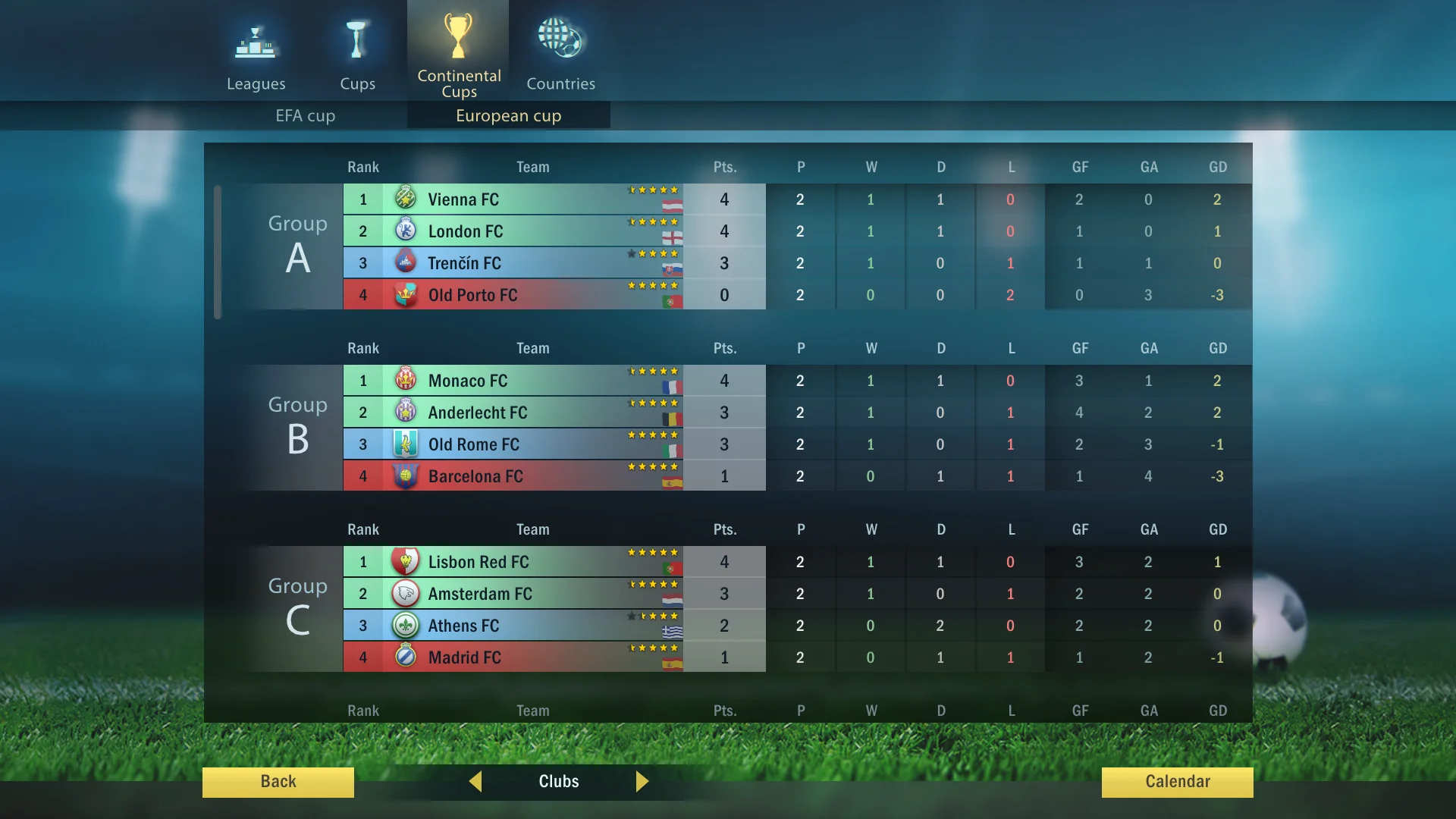 Football, Tactics & Glory screenshot 7