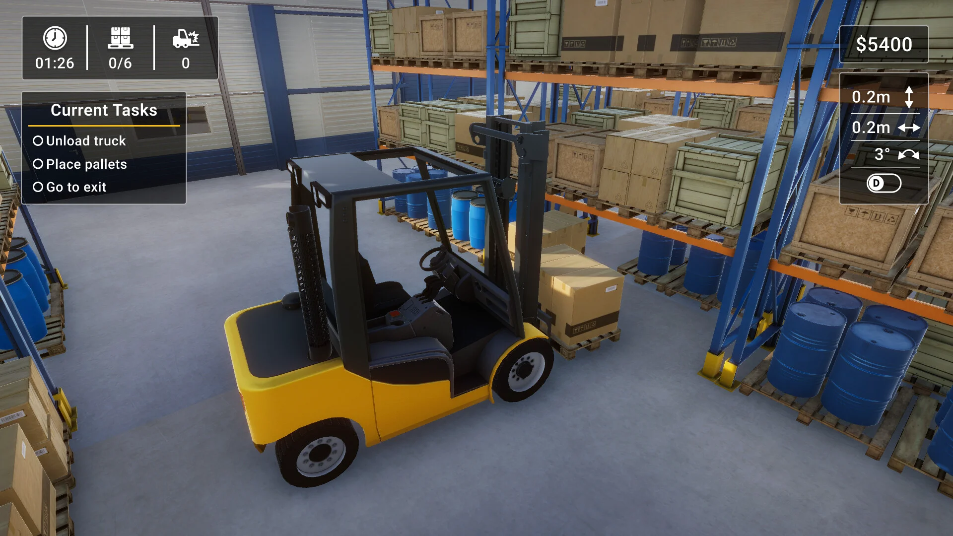 Forklift Simulator 2023 screenshot 3