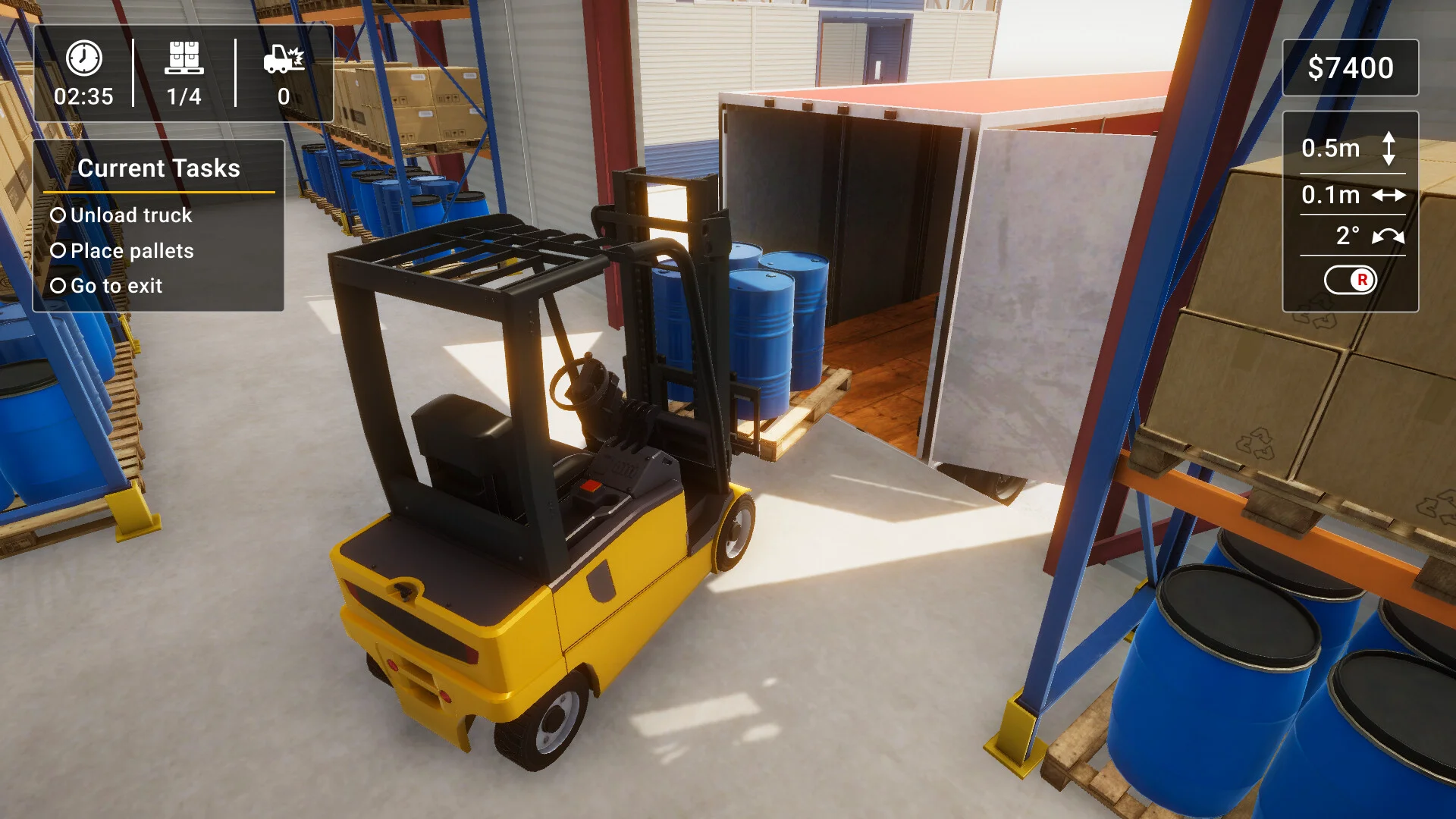 Forklift Simulator 2023 screenshot 5