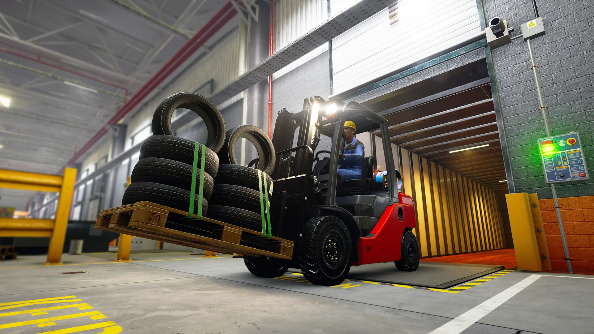 Forklift Simulator screenshot 1