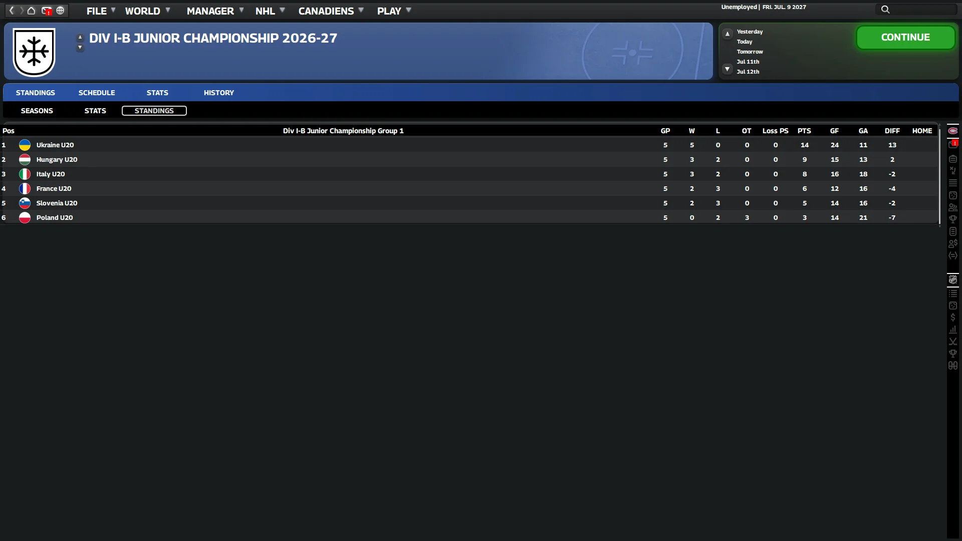 Franchise Hockey Manager 11 screenshot 11