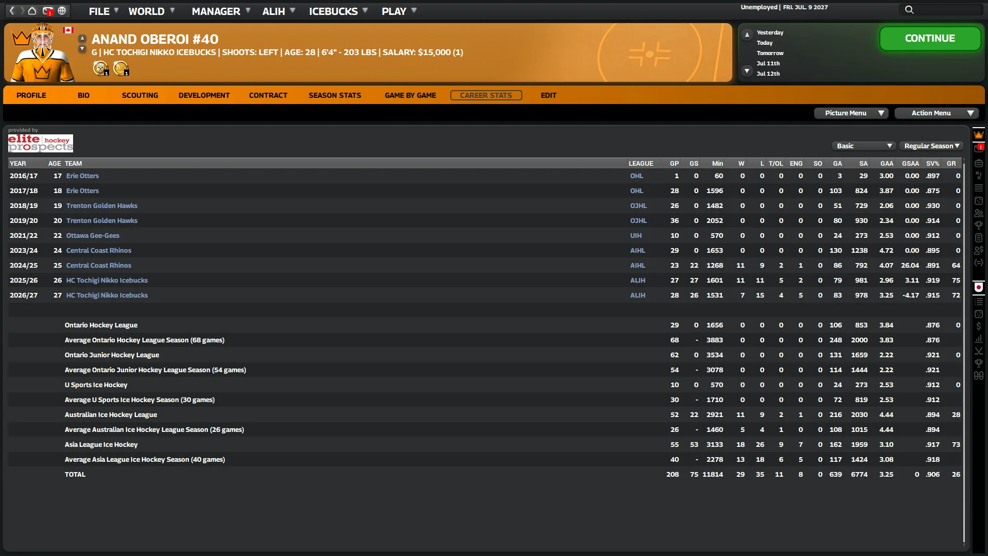Franchise Hockey Manager 11 screenshot 16