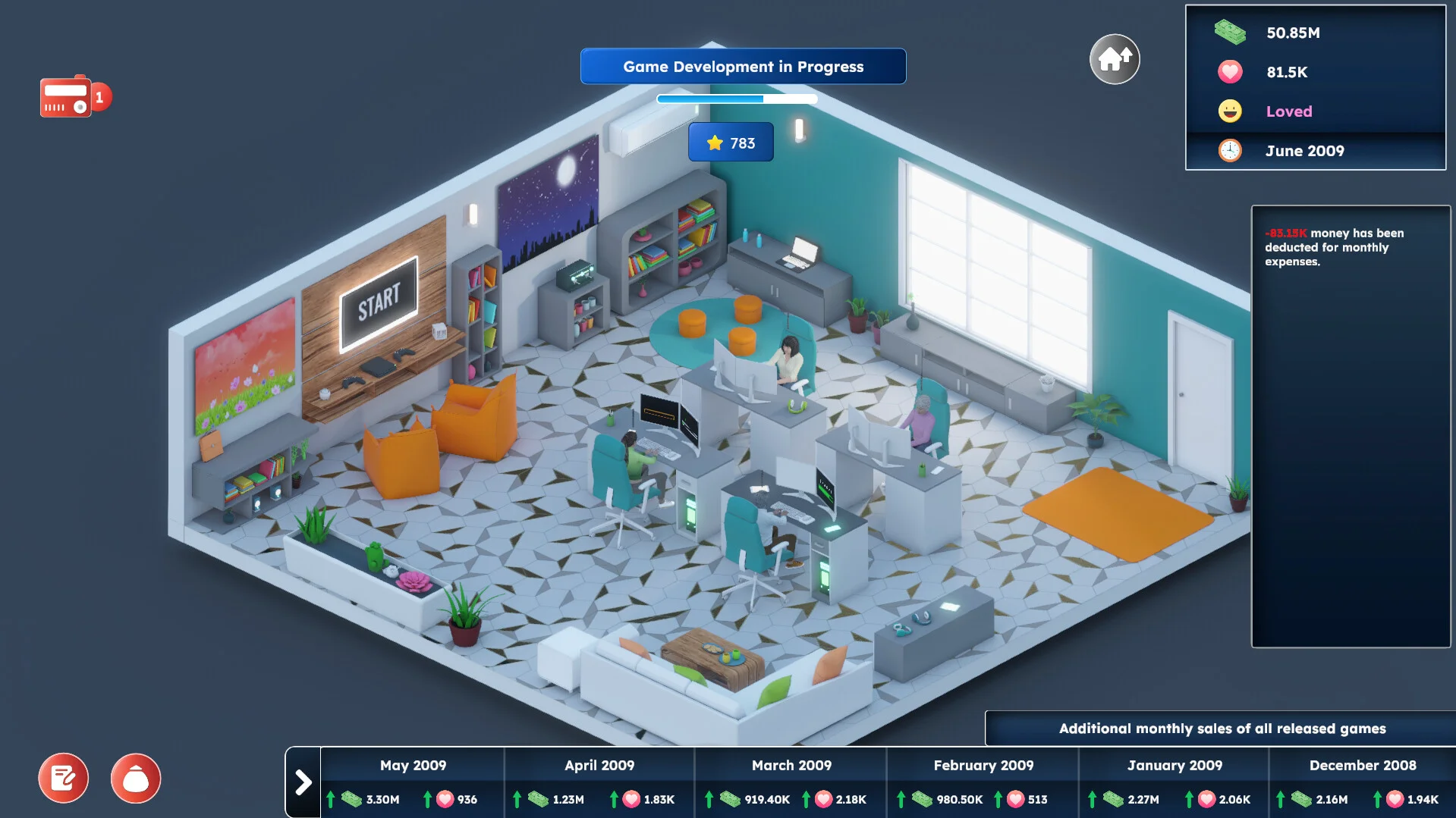 Game Builder Tycoon screenshot 1