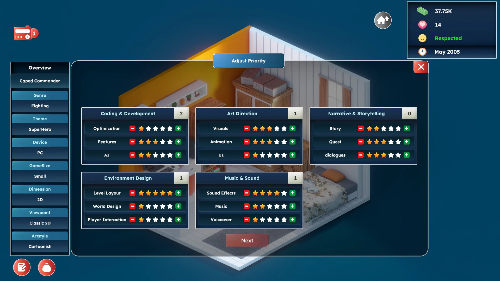 Game Builder Tycoon screenshot 2