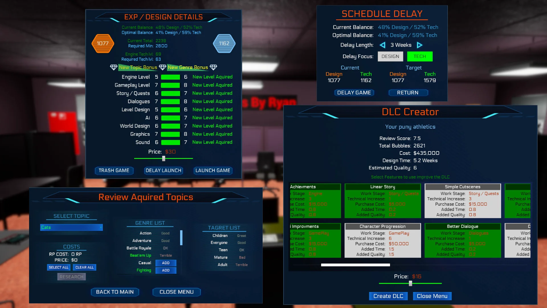 Game Dev Masters screenshot 8