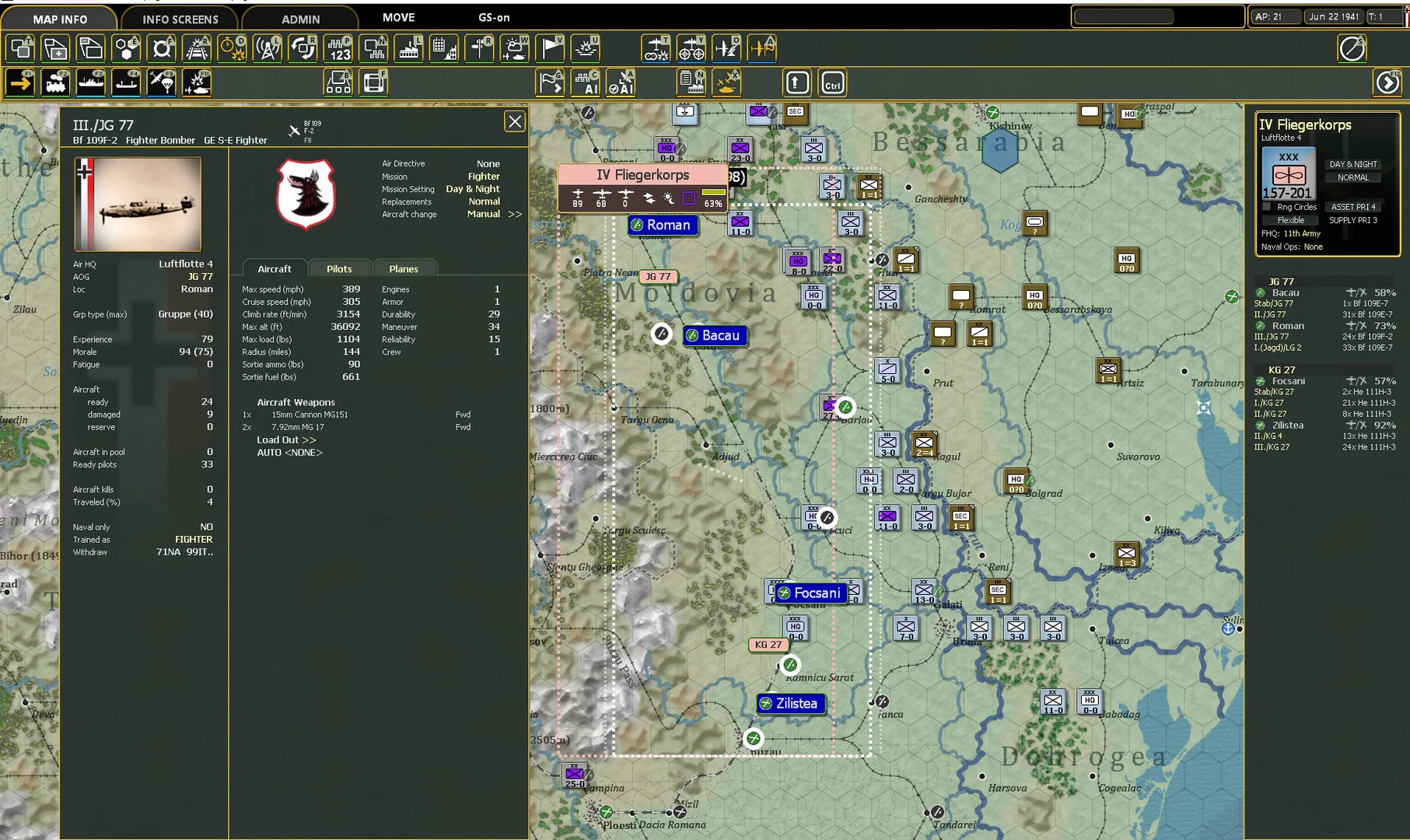 Gary Grigsby's War in the East 2 screenshot 3