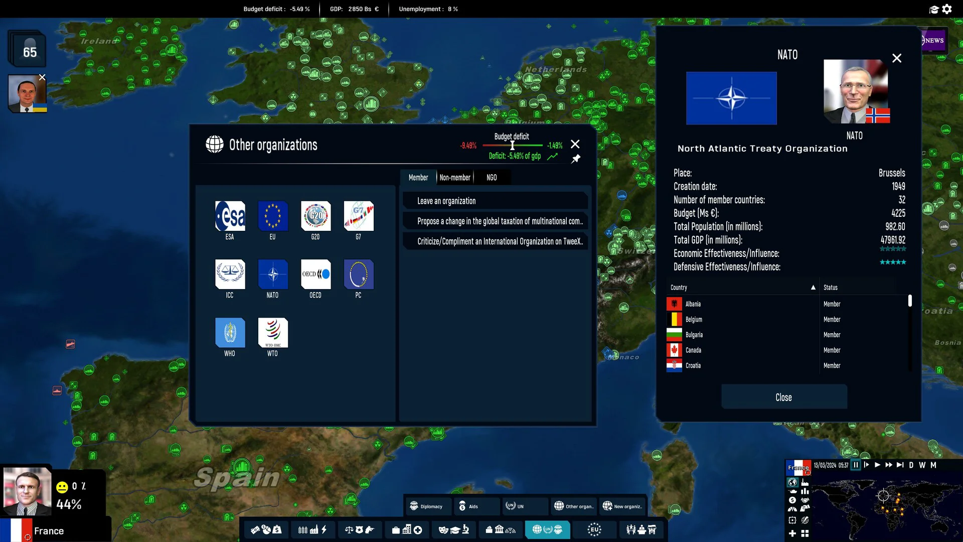 Geo-Political Simulator 5 screenshot 10