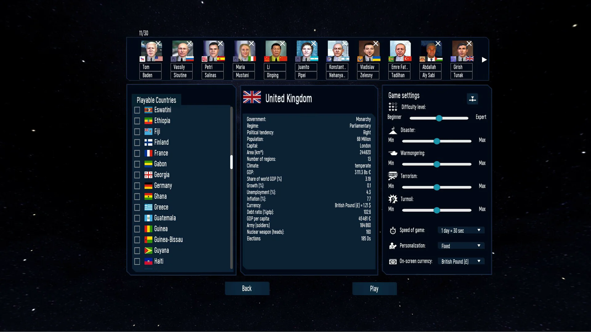 Geo-Political Simulator 5 screenshot 3