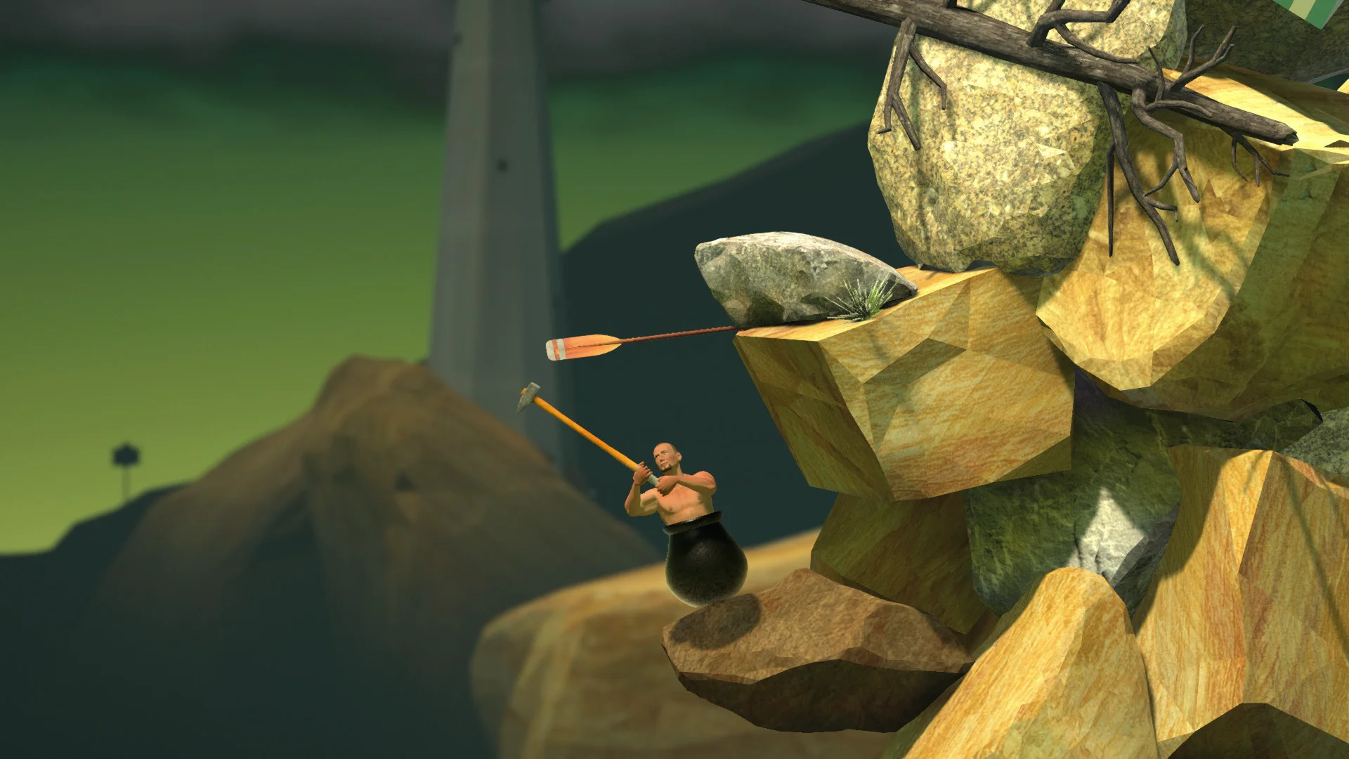 Getting Over It with Bennett Foddy screenshot 3
