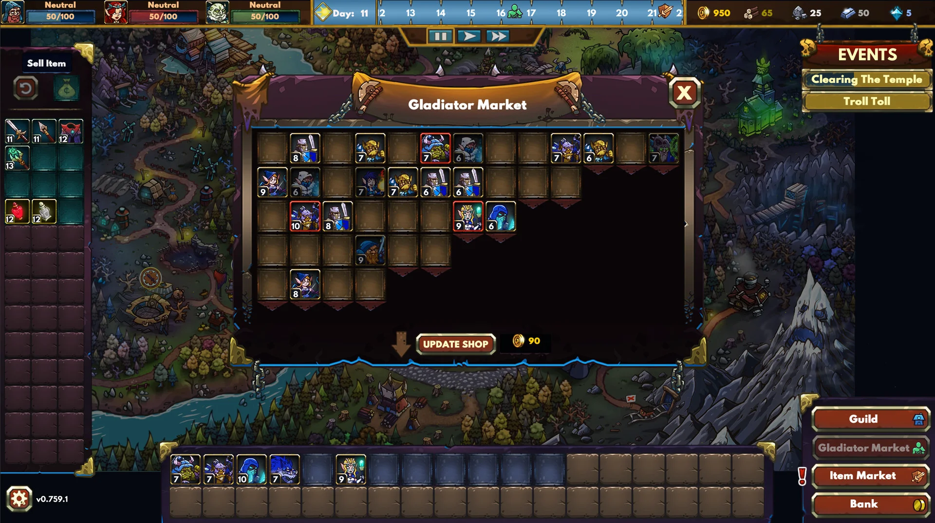 Gladiator Guild Manager screenshot 10