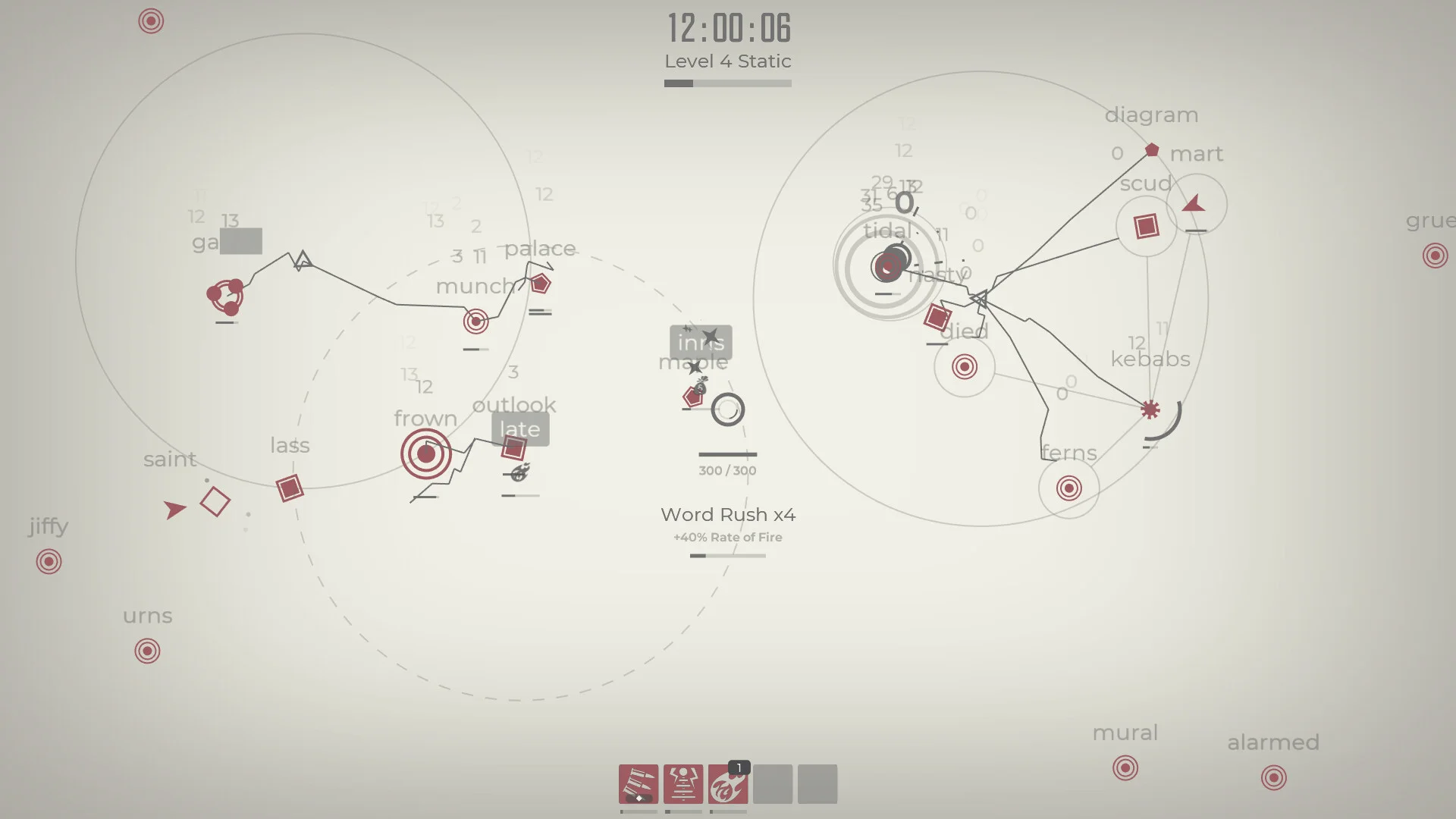 Glyphica: Typing Survival screenshot 2
