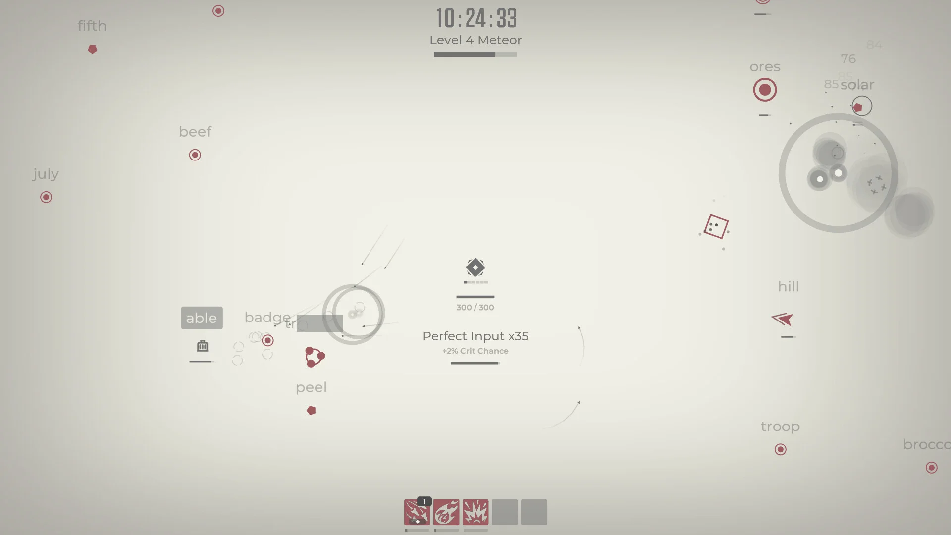 Glyphica: Typing Survival screenshot 7