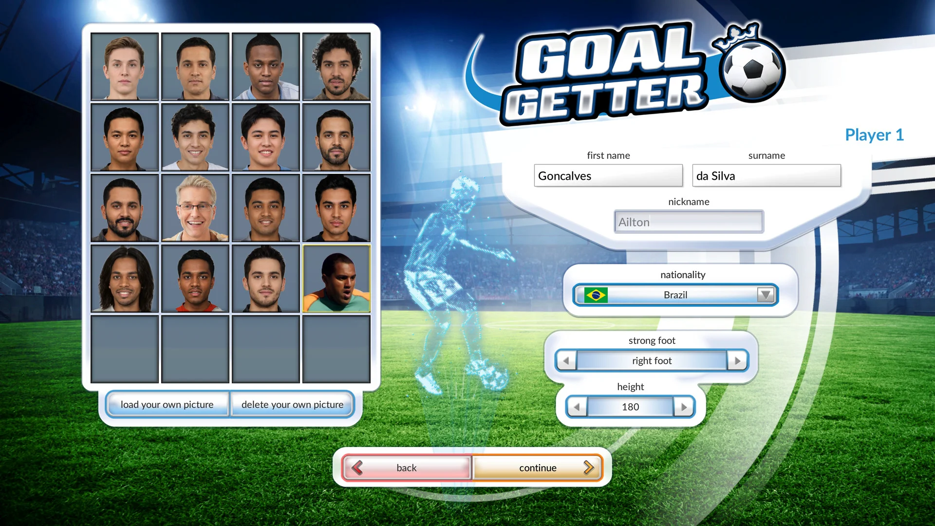 Goalgetter screenshot 2