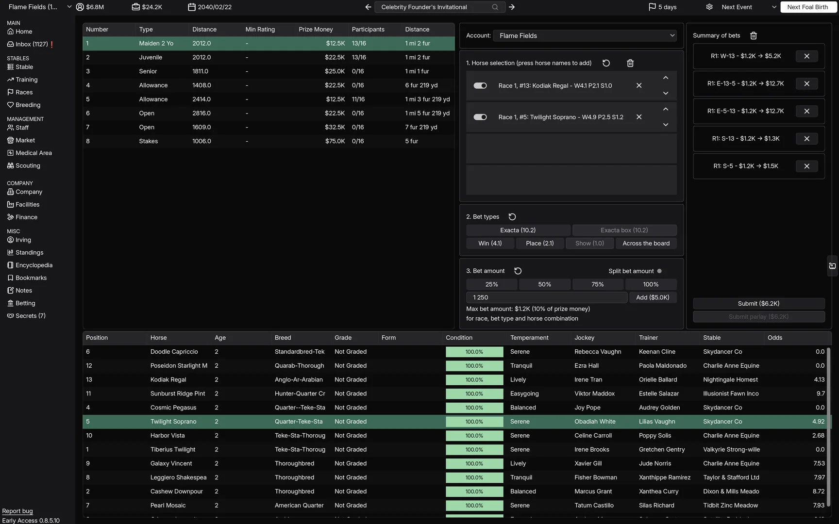 Horse Racing Manager screenshot 11