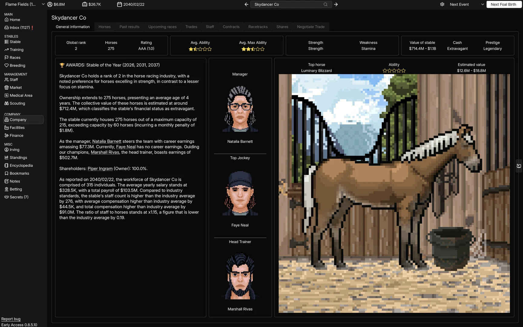 Horse Racing Manager screenshot 2