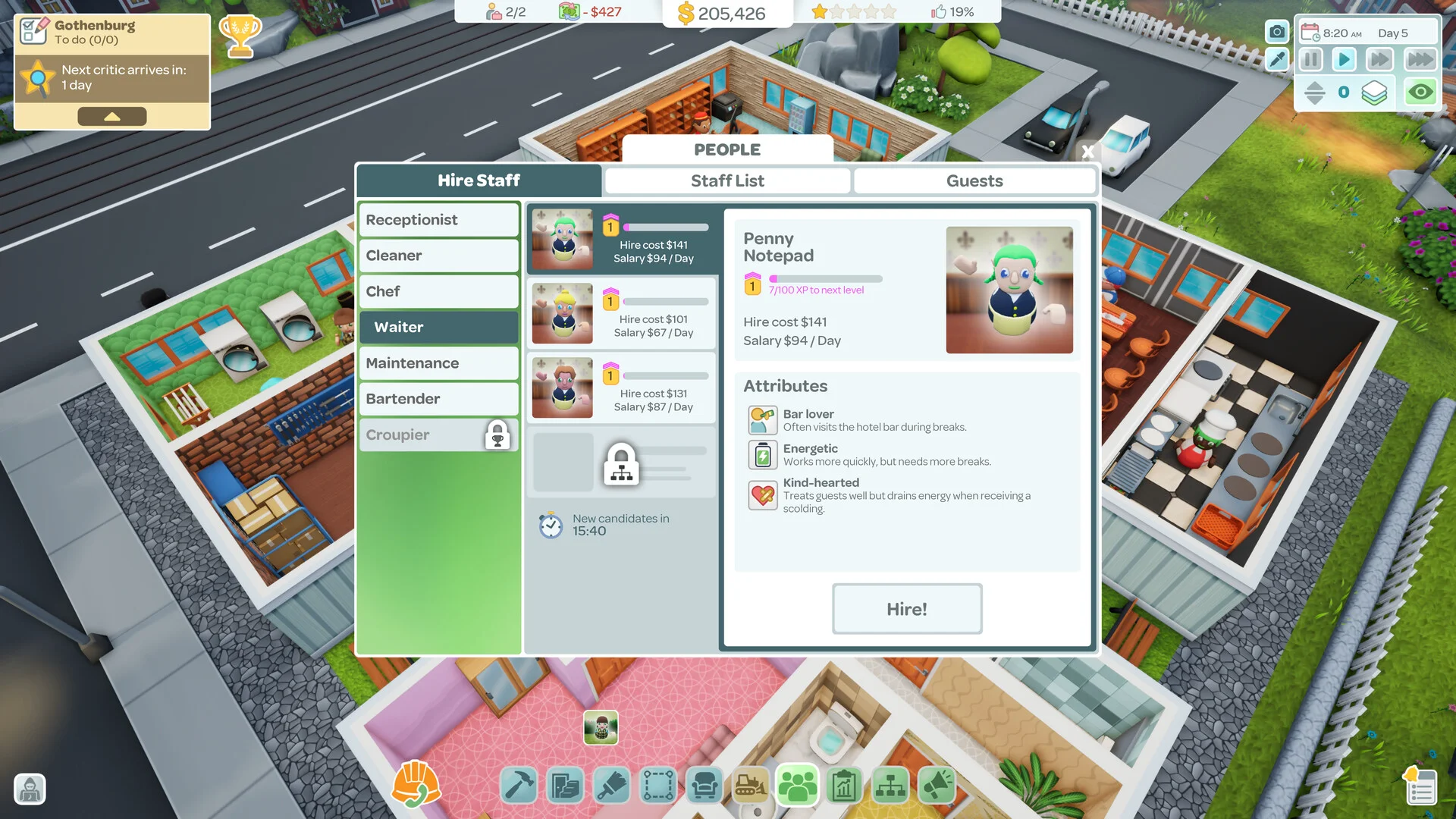 Hotel Architect screenshot 7