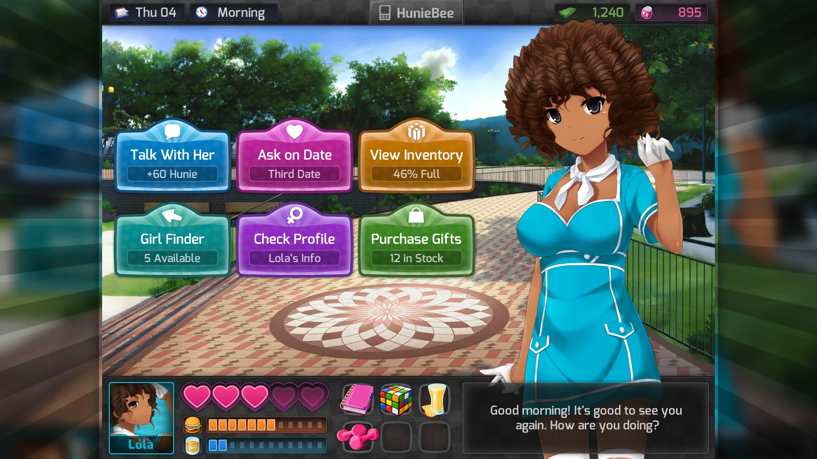 HuniePop screenshot 1