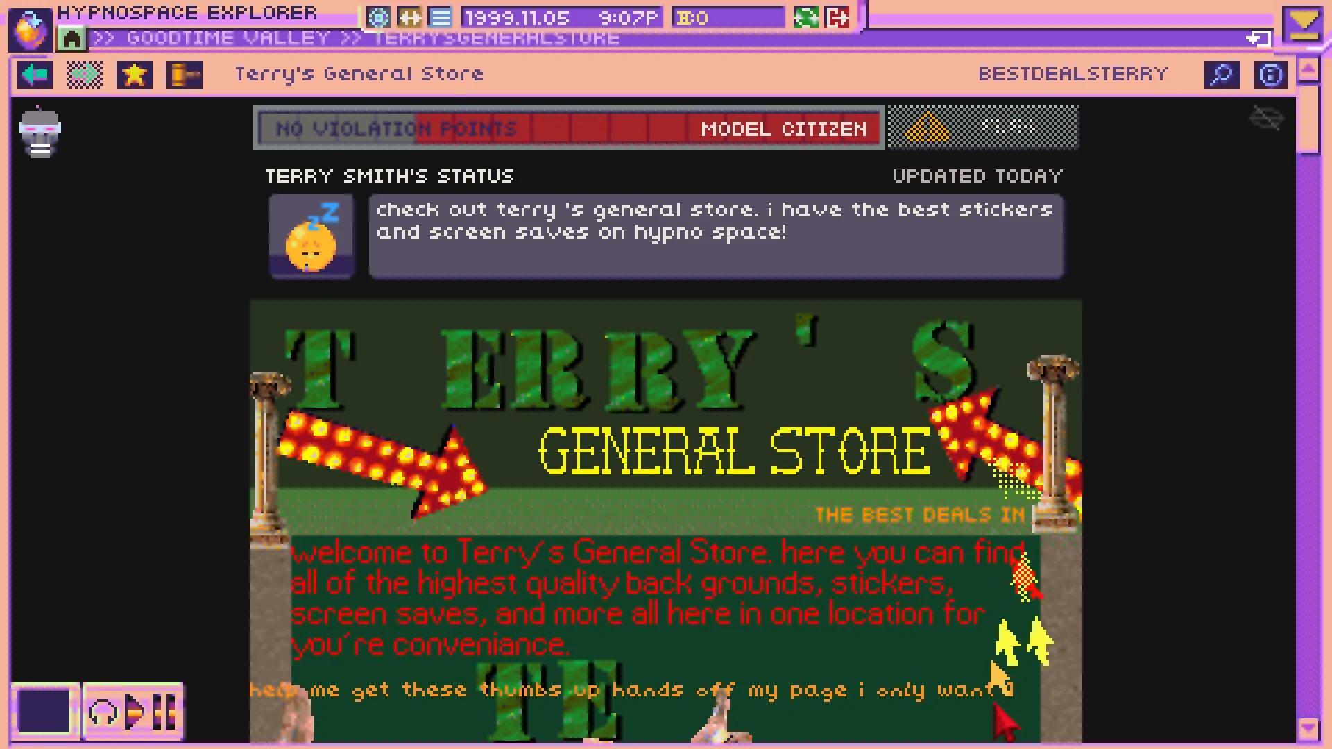 Hypnospace Outlaw screenshot 9