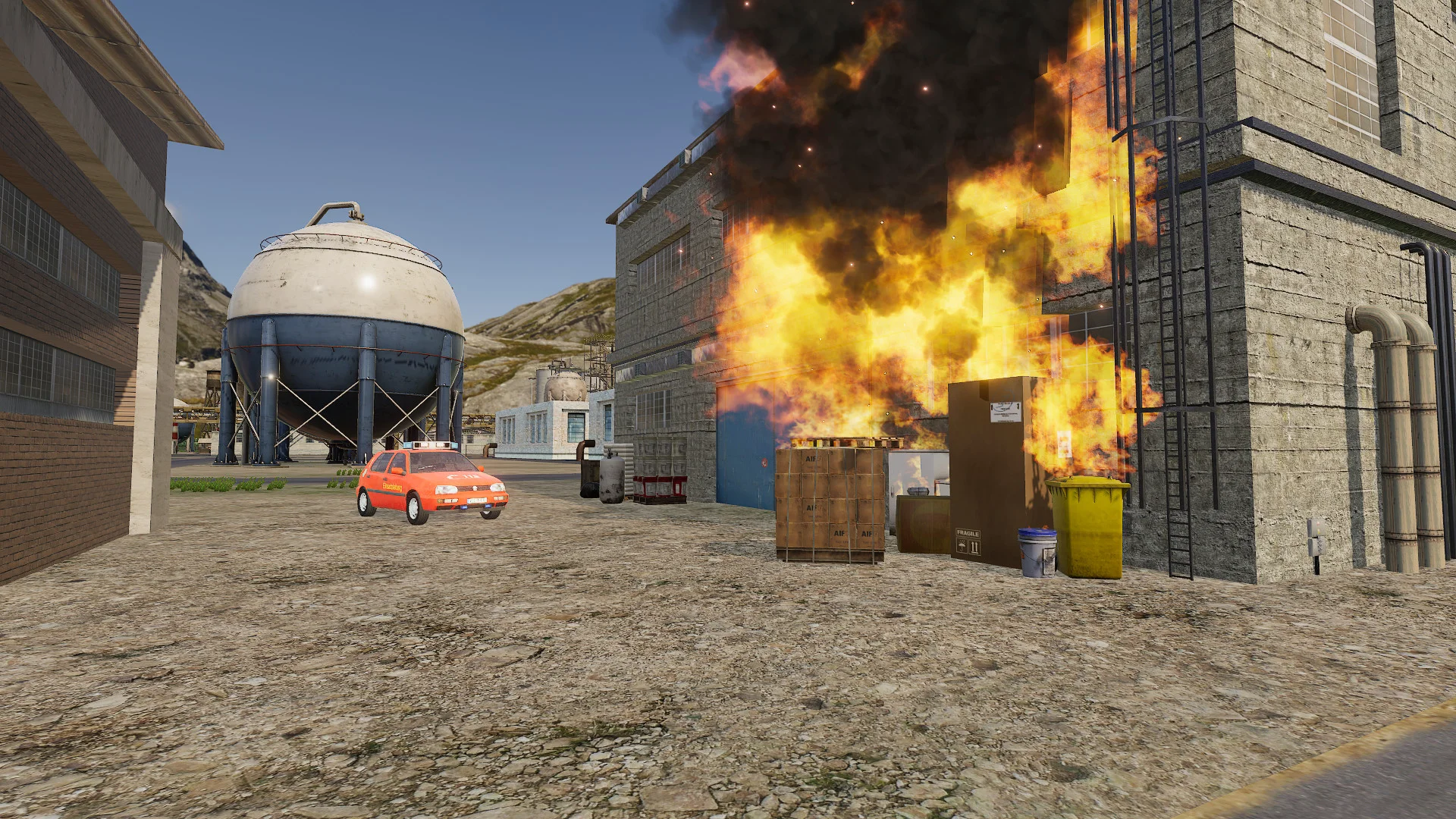 Industrial Firefighters screenshot 1