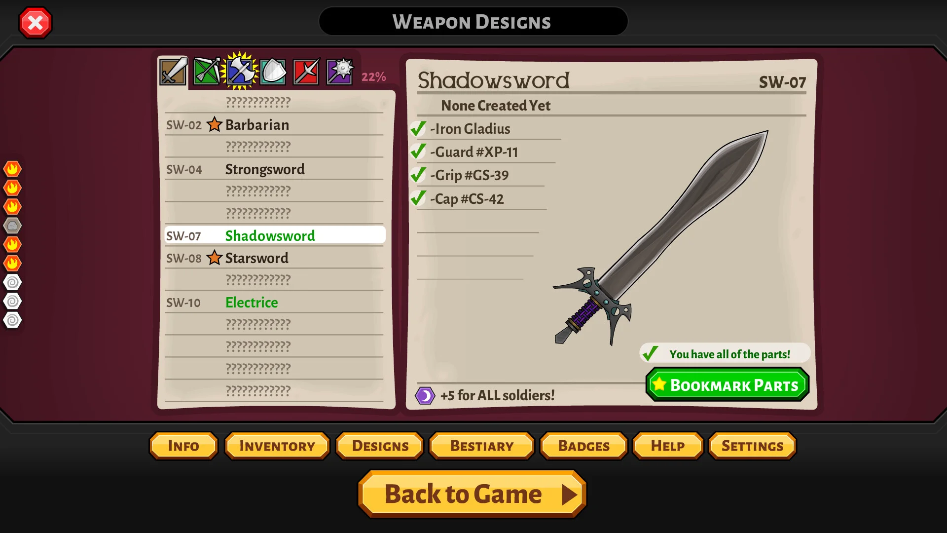 Jacksmith: Weapons and Warriors screenshot 12