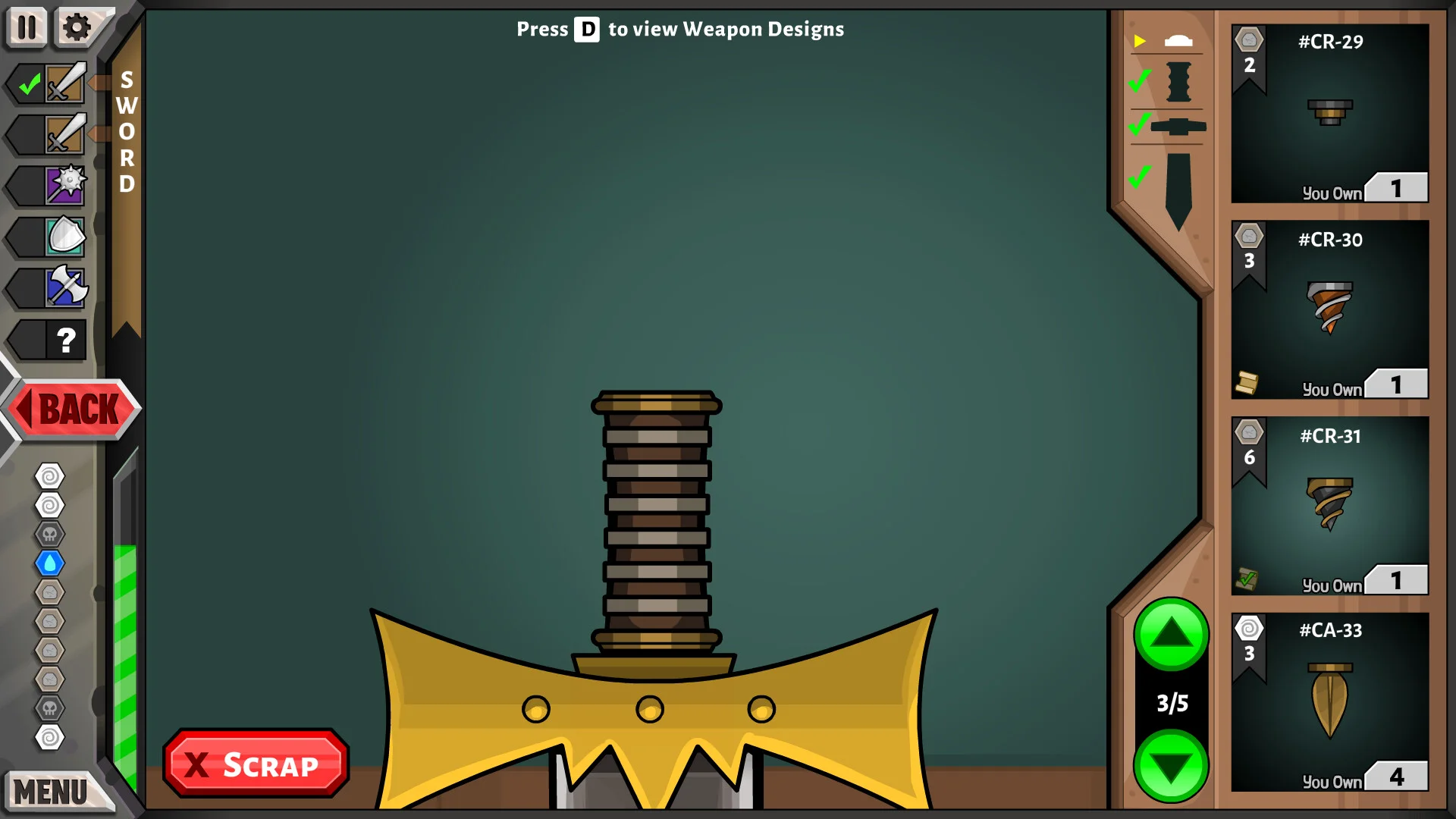 Jacksmith: Weapons and Warriors screenshot 5