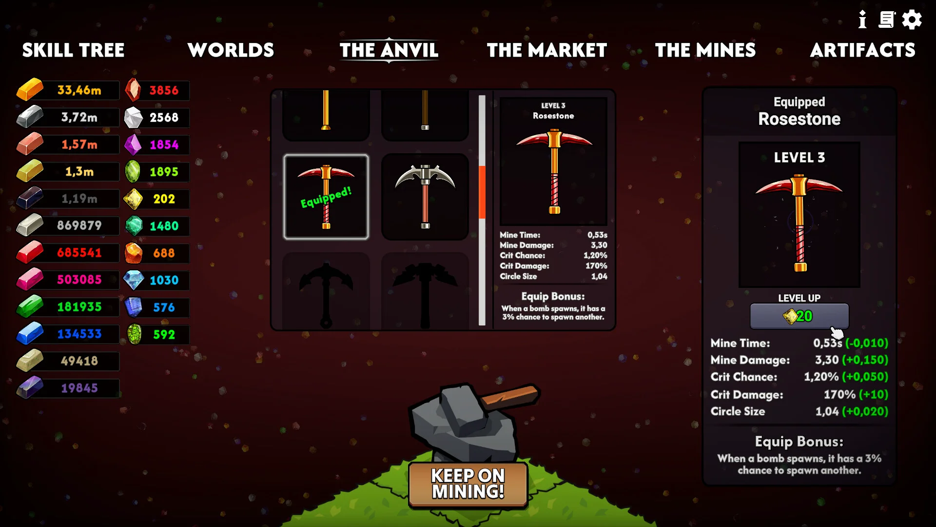 Keep on Mining! - Worlds screenshot 6
