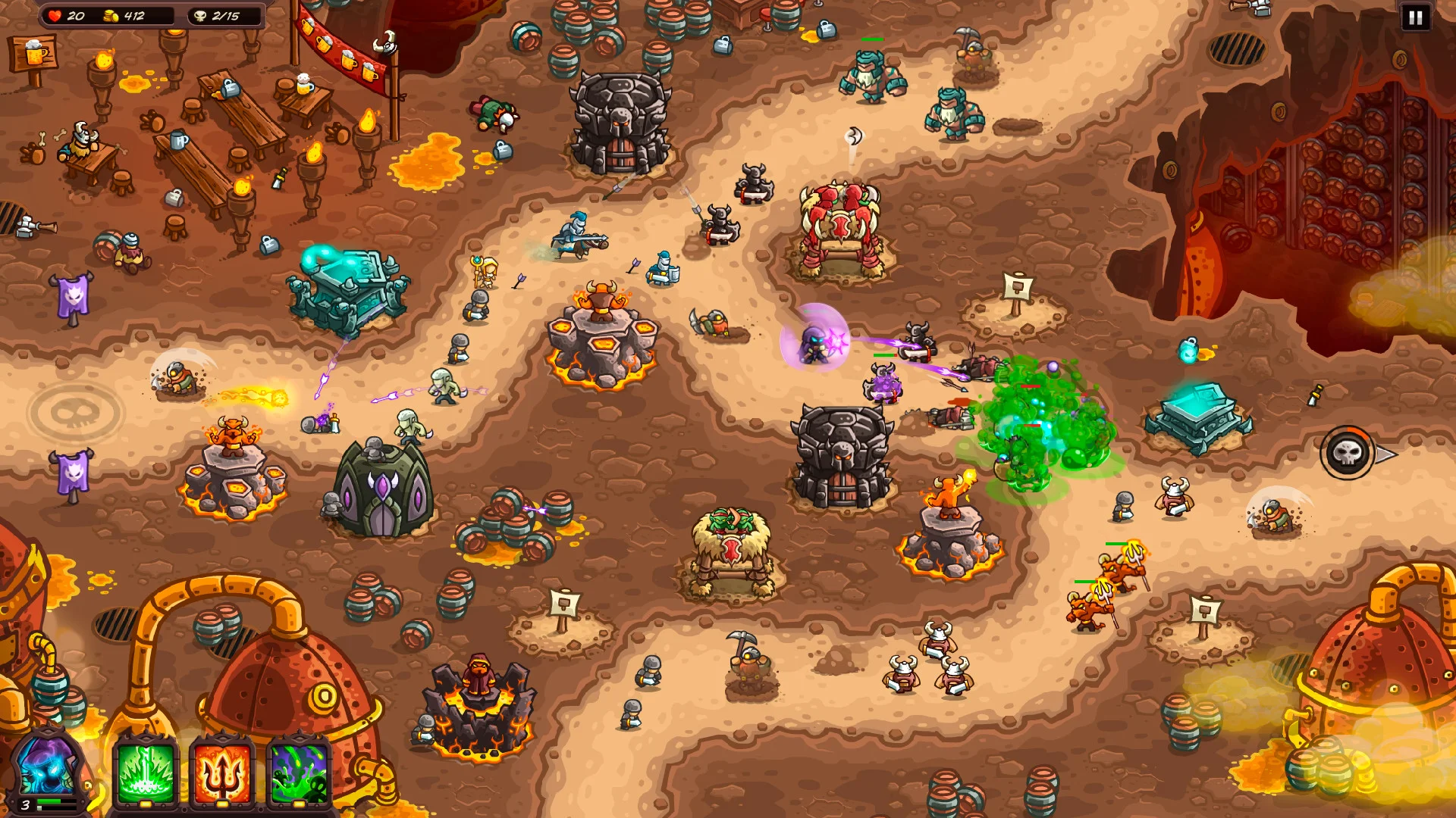 Kingdom Rush Vengeance - Tower Defense screenshot 5