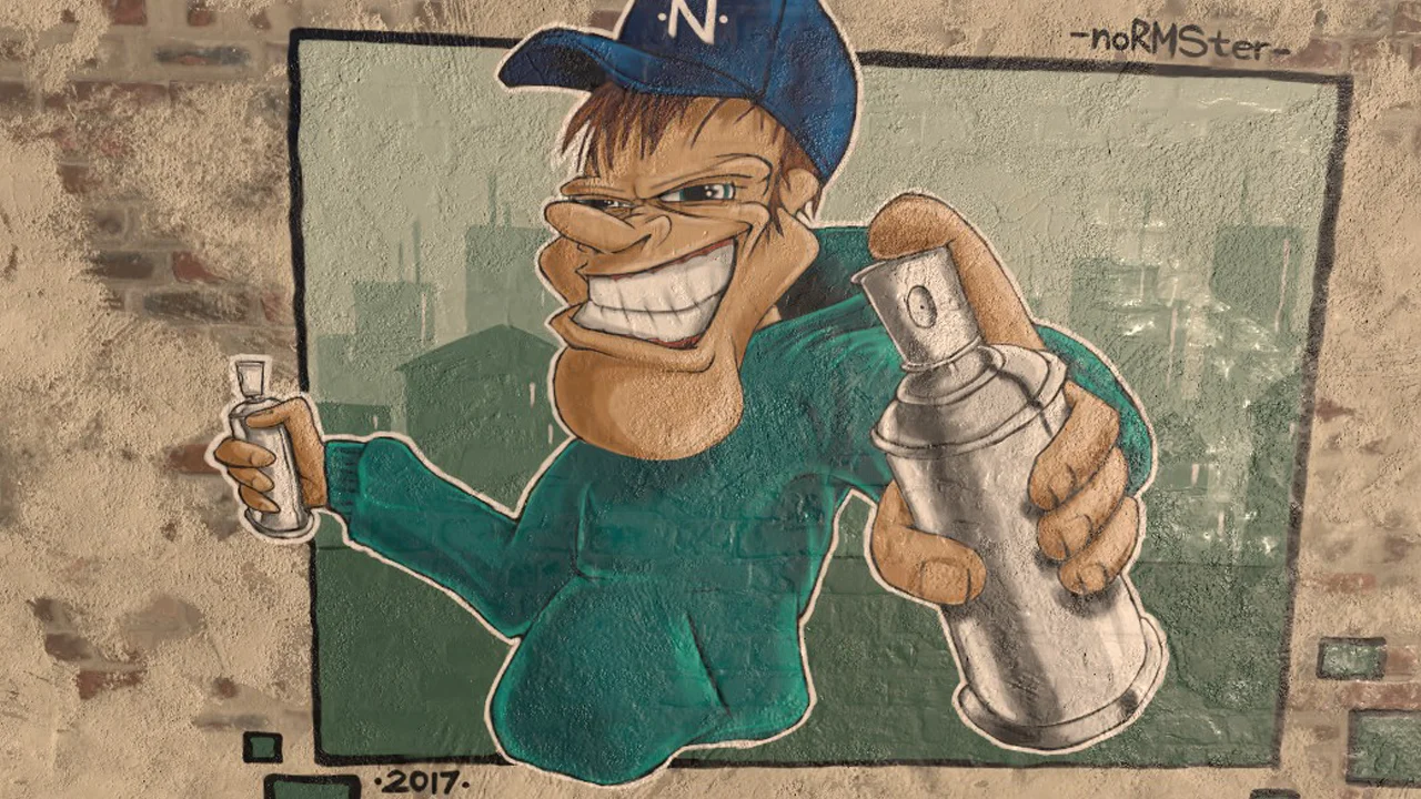 Kingspray Graffiti VR screenshot 1