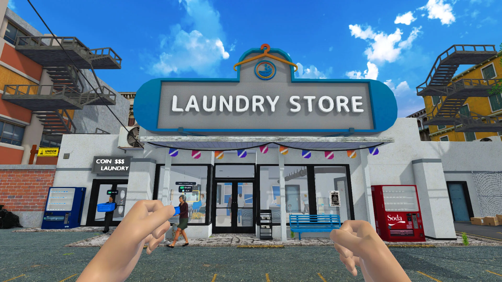 Laundry Store Simulator screenshot 1
