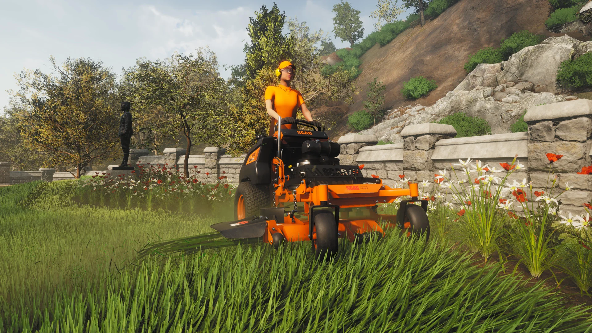 Lawn Mowing Simulator screenshot 1