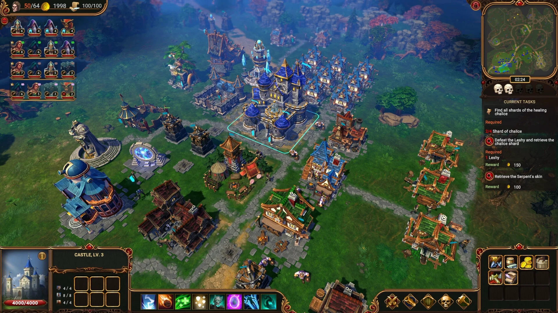 Lessaria: Fantasy Kingdom Sim screenshot 1