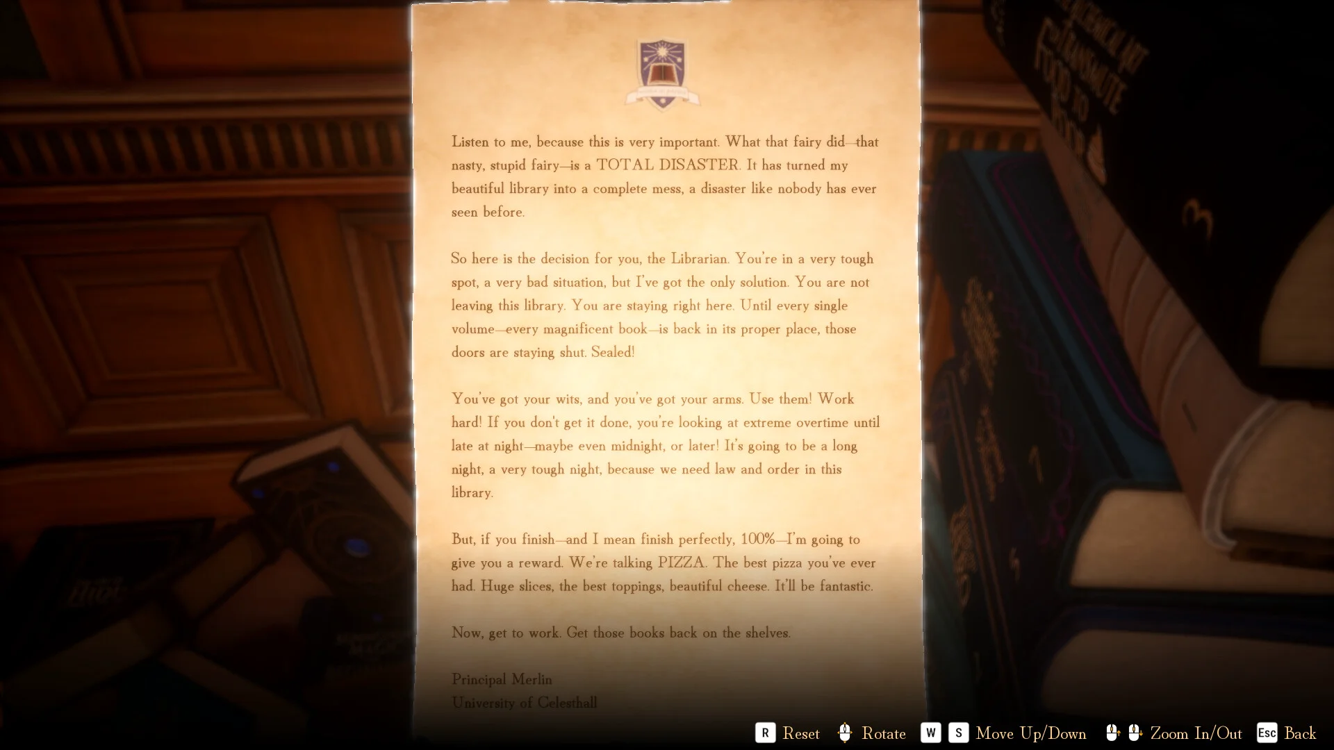 Librarian: Tidy Up the Arcane Library! screenshot 4