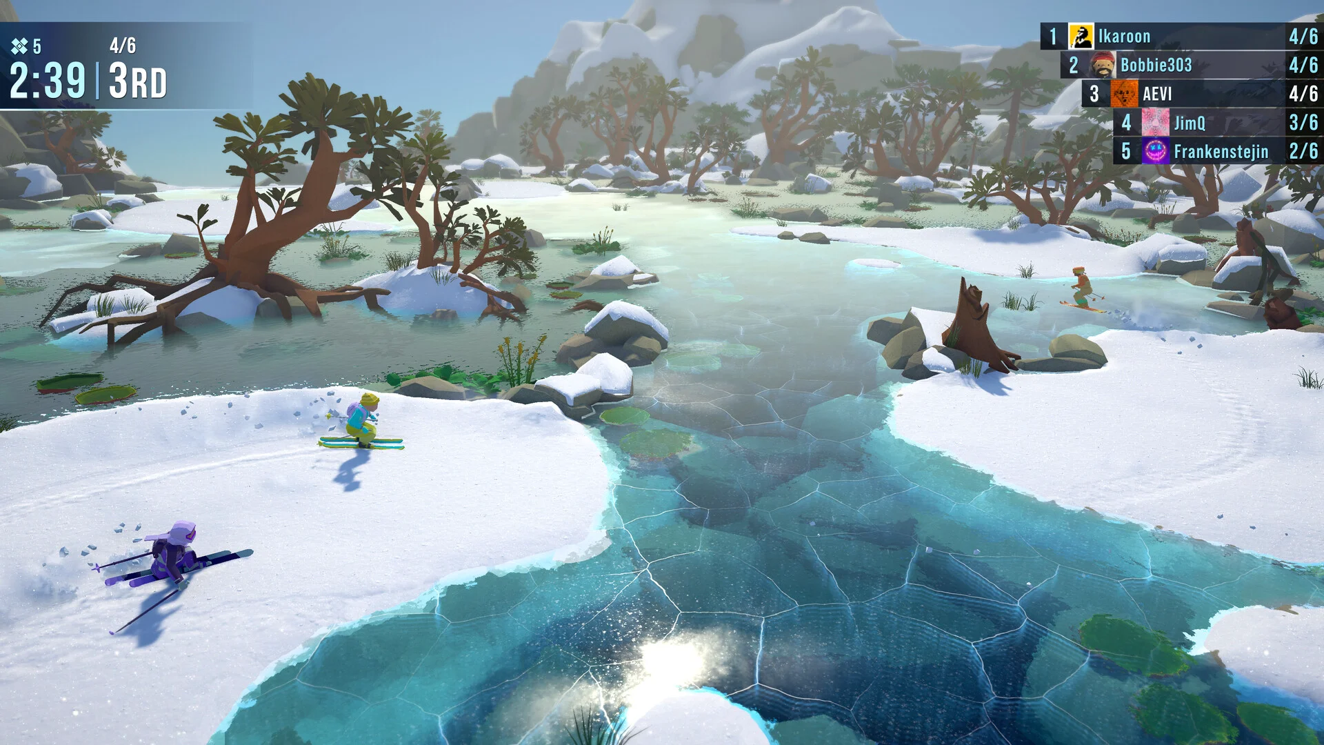 Lonely Mountains: Snow Riders screenshot 2