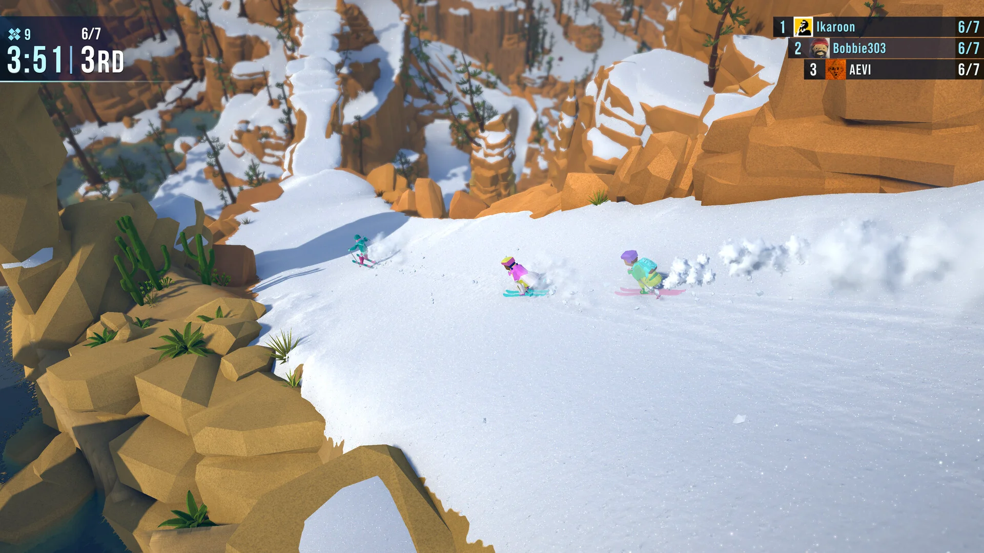 Lonely Mountains: Snow Riders screenshot 3