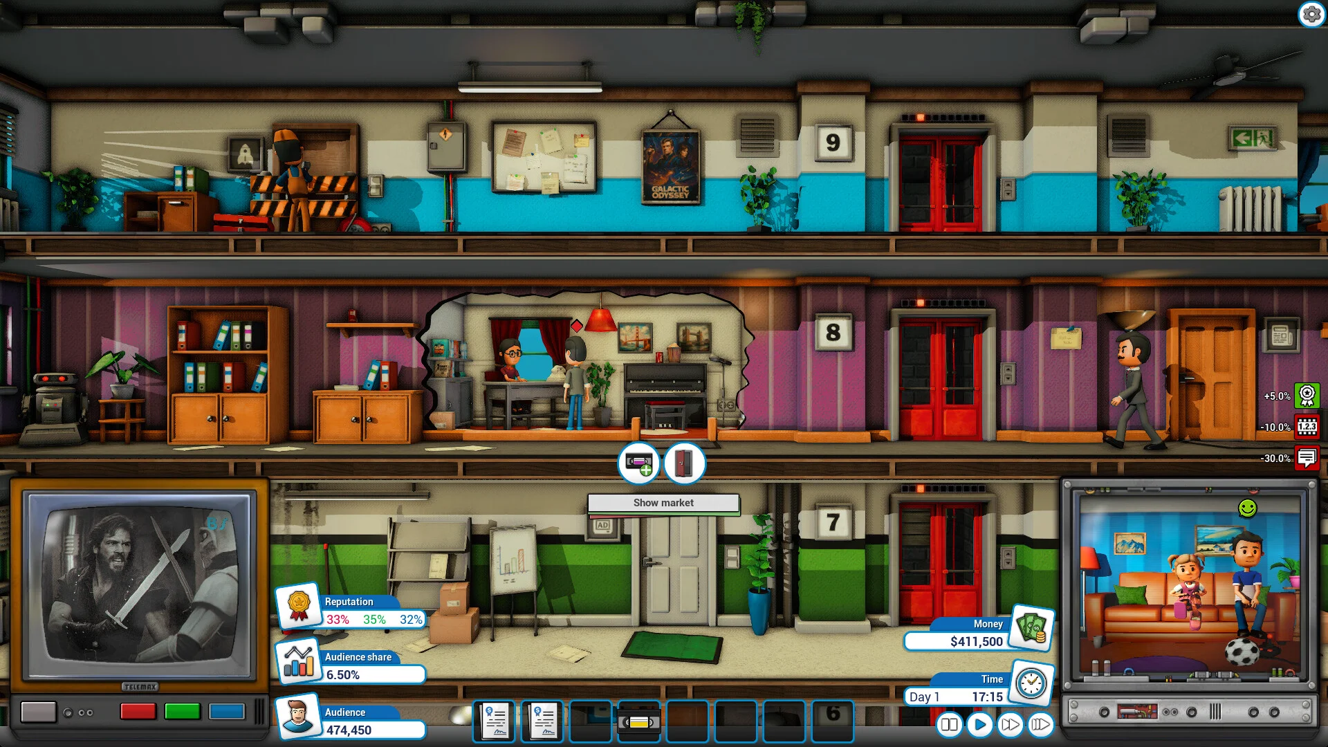 Mad Television Tycoon screenshot 13