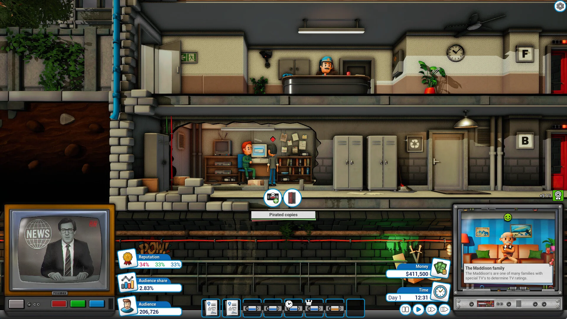 Mad Television Tycoon screenshot 7