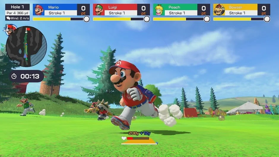 Mario Golf Super Rush screenshot 2