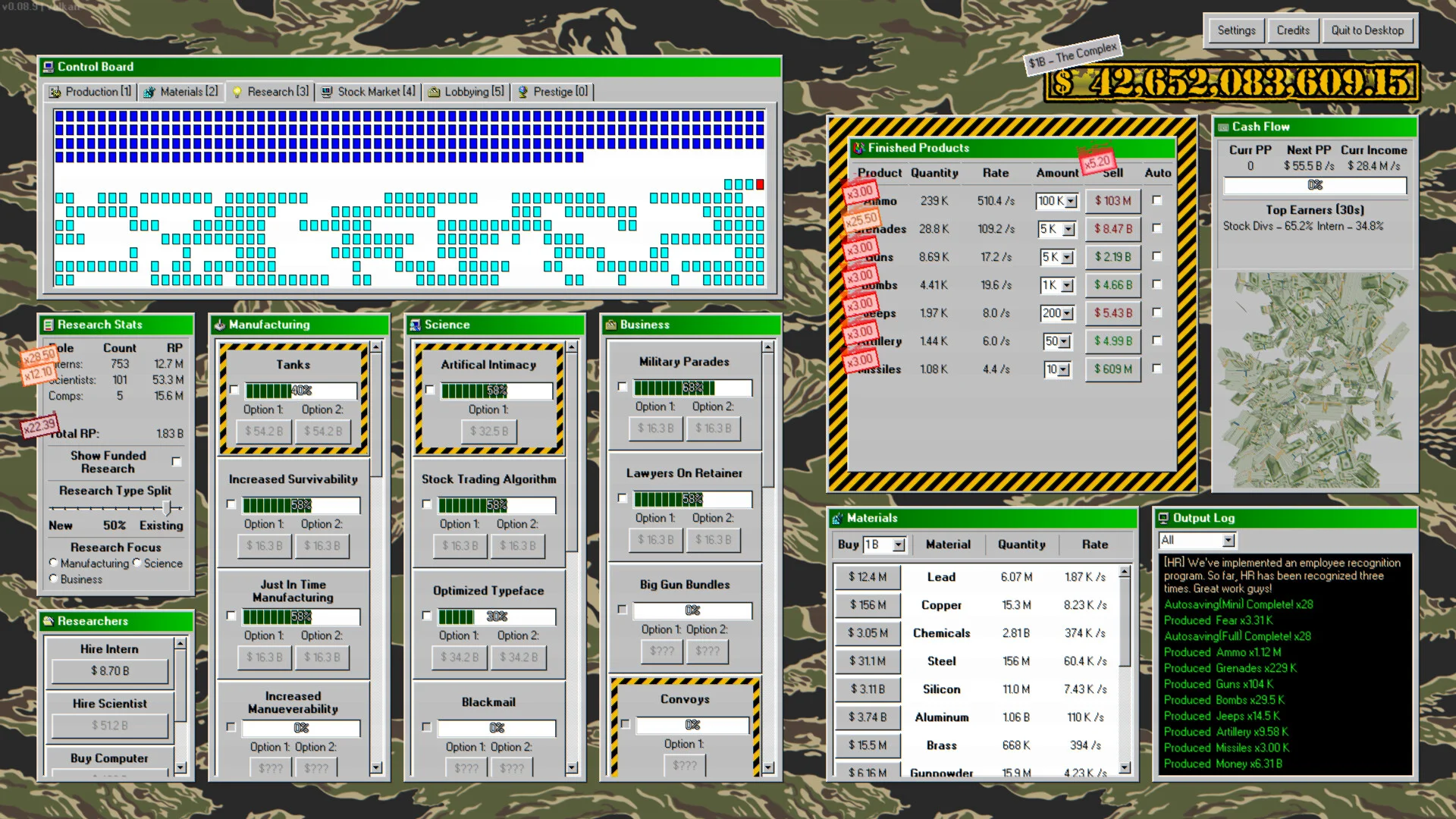 Military Incremental Complex screenshot 2