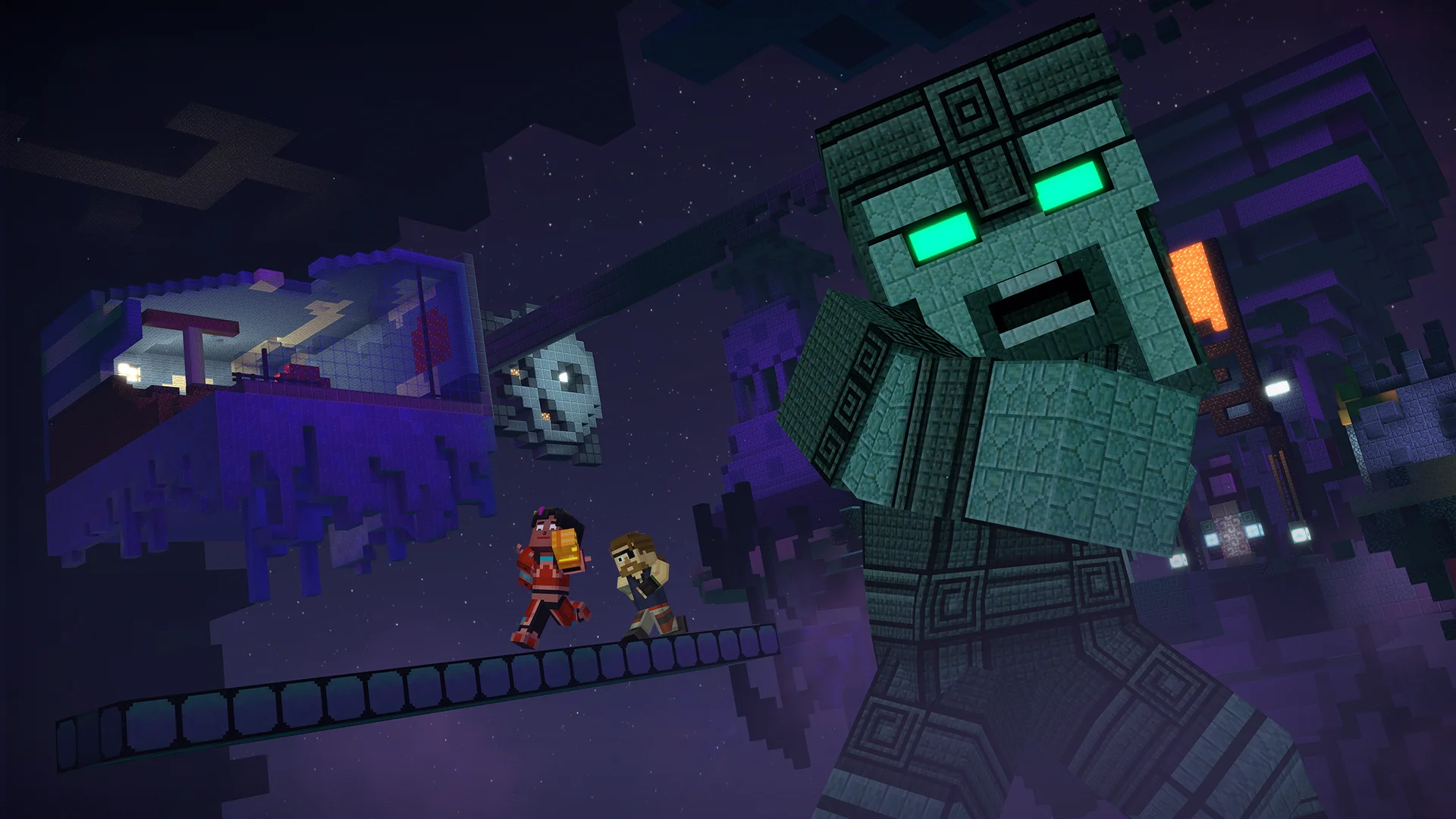 Minecraft: Story Mode - Season Two screenshot 1