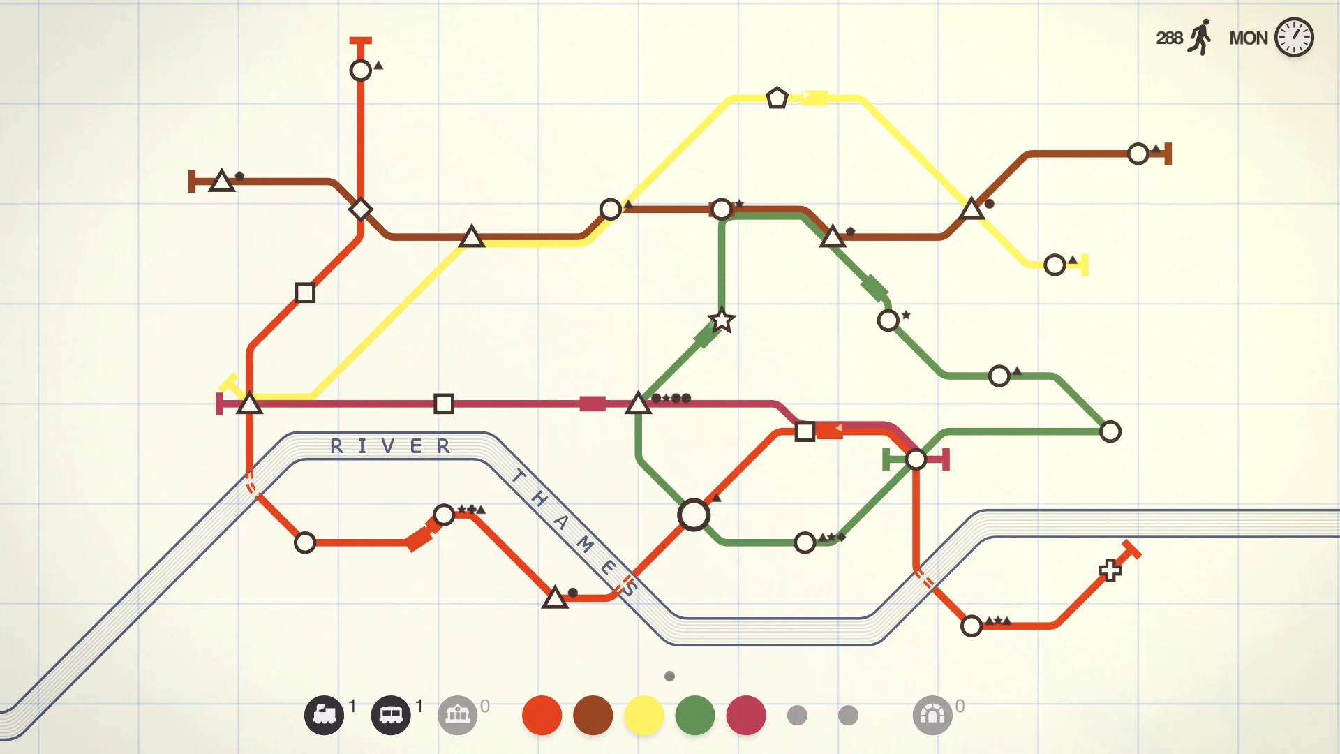 Mini Metro screenshot 2