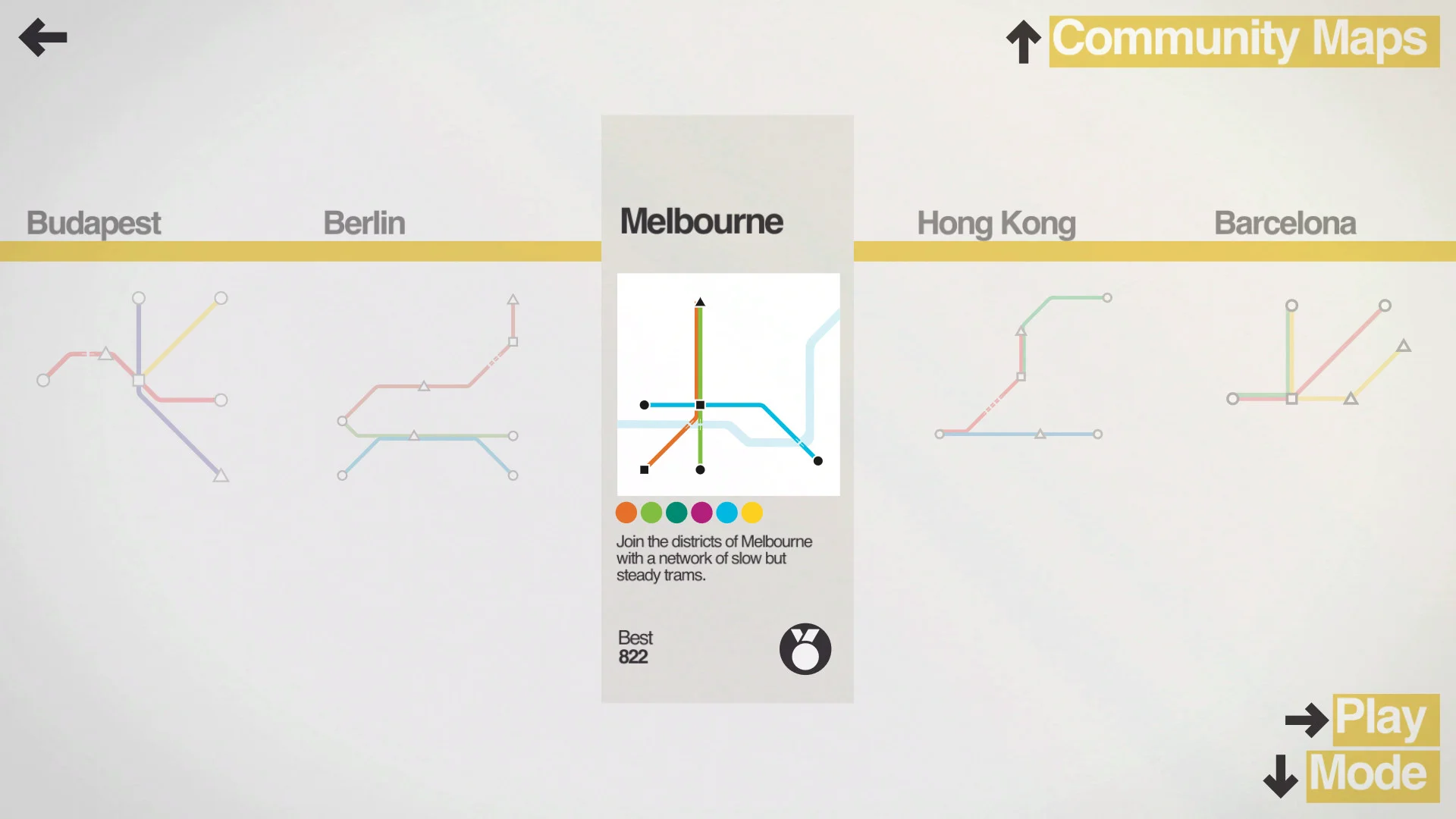 Mini Metro screenshot 4