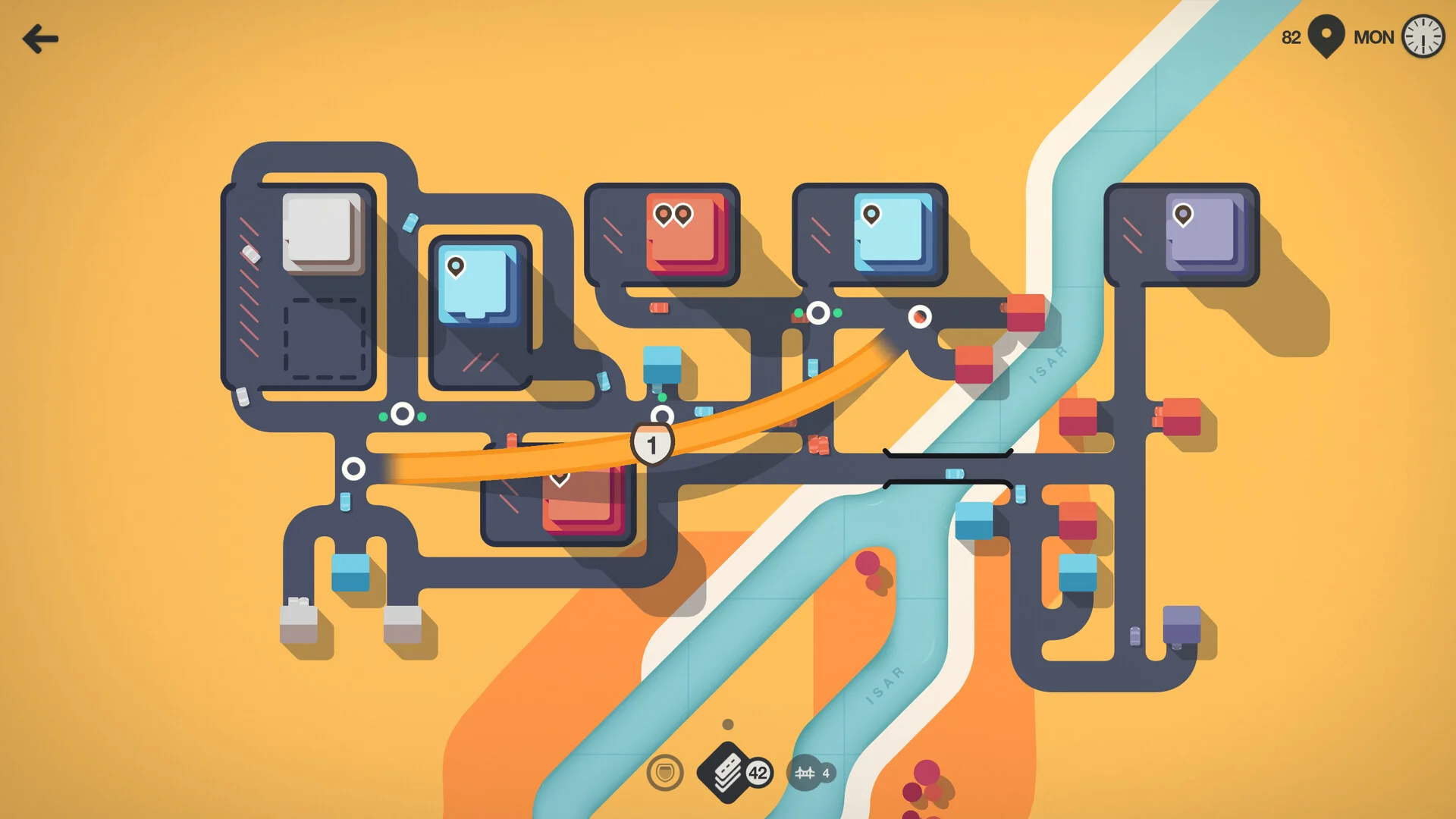 Mini Motorways screenshot 2